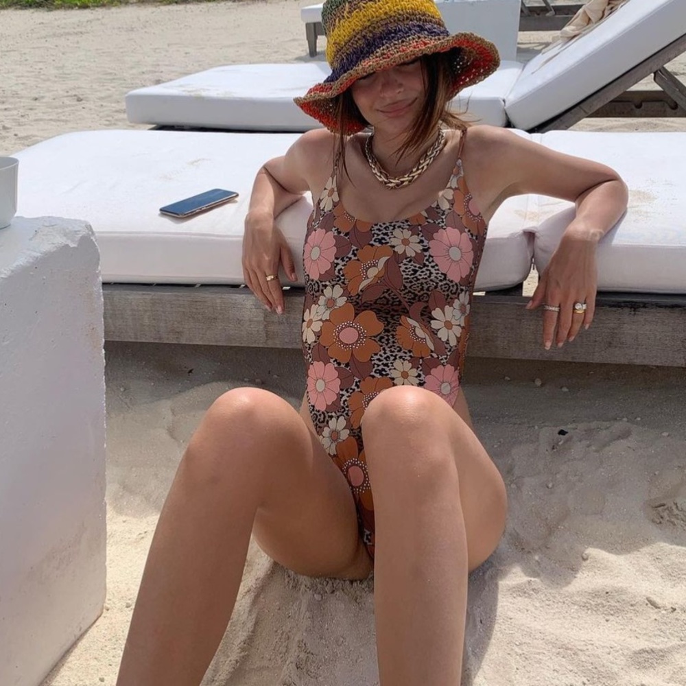 Santa Fe One Piece in Leopard Floral